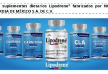 Emite COFEPRIS Alerta Sanitaria sobre comercialización suplementos alimenticios Lipodrene