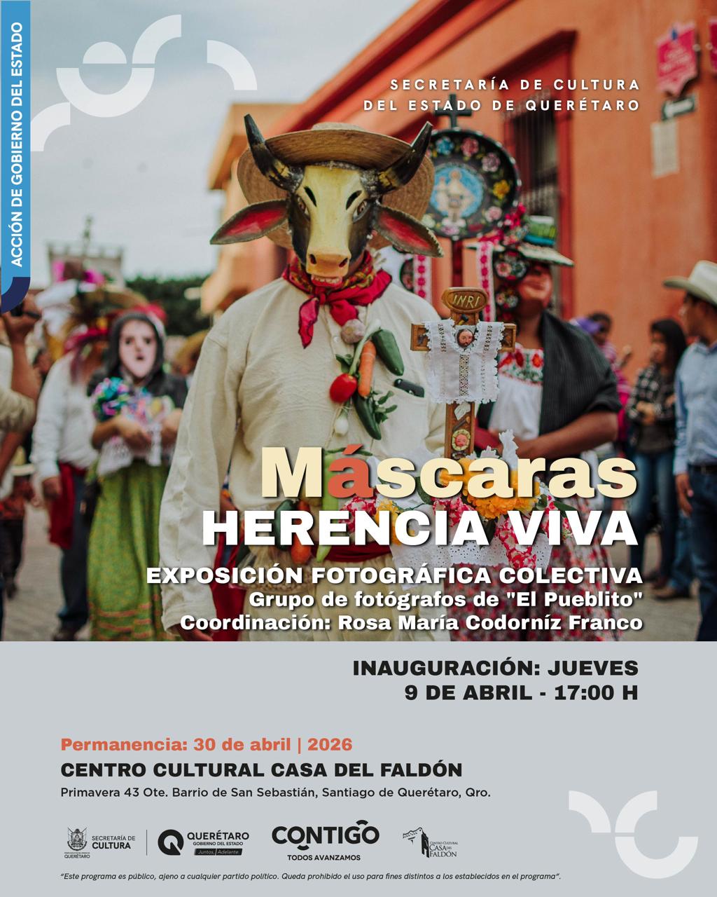 Alista la Casa del Faldón la muestra Máscaras: Herencia Viva