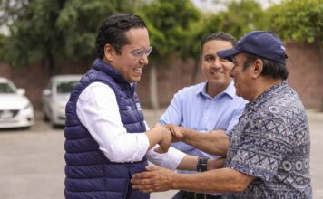 Chepe Guerrero y Gobierno del Estado supervisan limpieza de drenaje pluvial en Tejeda