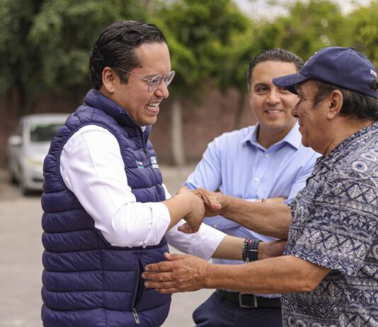 Chepe Guerrero y Gobierno del Estado supervisan limpieza de drenaje pluvial en Tejeda