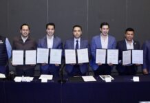 Chepe Guerrero firma convenio metropolitano para regular la venta de bebidas alcohólicas