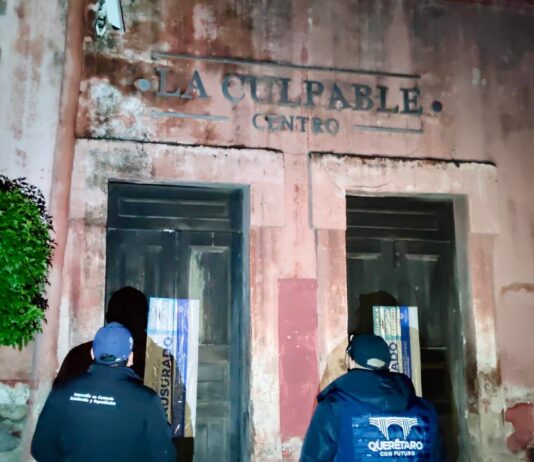 Clausura Municipio de Querétaro antro a traves del uso de app Cierre Digital