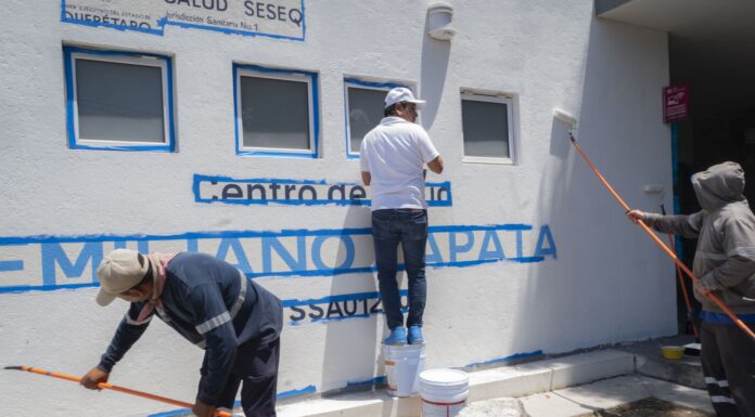 Fortalecen SESA y Municipio de Corregidora infraestructura de Centros de Salud