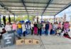 Entrega USEBEQ mobiliario escolar a primaria de Amealco