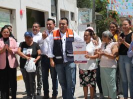 Alcalde Gaspar Trueba Aperturó la Urbanización de Calle en Las Crucitas