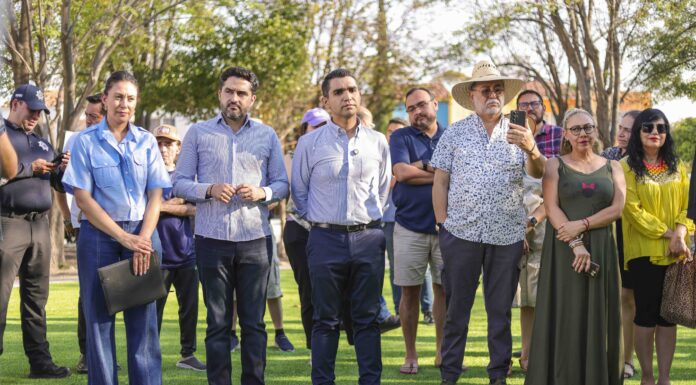 Corregidora entrega rehabilitación del Parque en el Fraccionamiento “Los Callejones”
