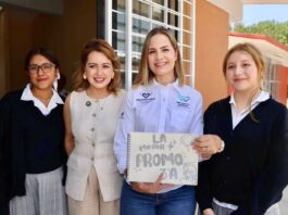 Encabezan Car Herrera de Kuri y Elena Arreguín de la Torre, la Entrega de Espacio Alimentario en Galeras