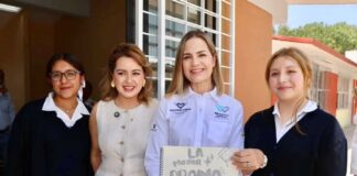 Encabezan Car Herrera de Kuri y Elena Arreguín de la Torre, la Entrega de Espacio Alimentario en Galeras