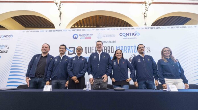 Presenta Mauricio Kuri la 16ª edición del Querétaro Maratón