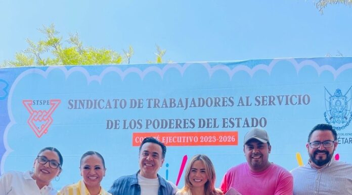 Celebran el Día del Niño y la Niña en San Juan del Río para la familia del Poder Ejecutivo