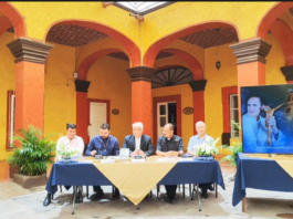 Presentan obra “Mi Cristo Roto” en El Pueblito; recursos serán destinados a la reconstrucción del ciprés parroquia