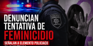 Denuncian presunta tentativa de feminicidio contra una mujer en Querétaro; señalan a elemento policiaco