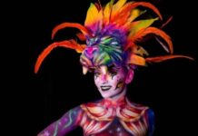 Querétaro sede del Segundo Encuentro de Body Painting Art
