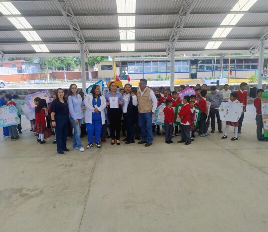 Recibe Primaria Constitución la Certificación como Escuela Promotora de la Salud