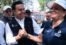 Encabeza Luis Nava trabajos de rehabilitación de espacios públicos en Ejido Modelo