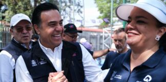 Encabeza Luis Nava trabajos de rehabilitación de espacios públicos en Ejido Modelo