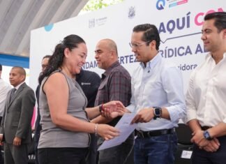 Chepe Guerrero y Mauricio Herbert encabezan la entrega de más de 450 títulos de propiedad a familias de la zona metropolitana