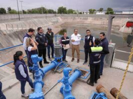 Chepe Guerrero supervisa el funcionamiento de cárcamos y drenes; registran un 85 % de avance en su mantenimiento
