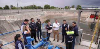 Chepe Guerrero supervisa el funcionamiento de cárcamos y drenes; registran un 85 % de avance en su mantenimiento