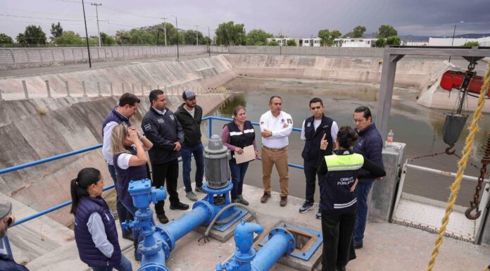 Chepe Guerrero supervisa el funcionamiento de cárcamos y drenes; registran un 85 % de avance en su mantenimiento