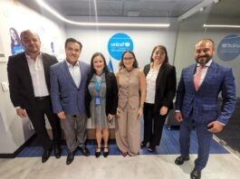 Presenta Luis Nava ante UNICEF el programa Contigo y tu Bebé