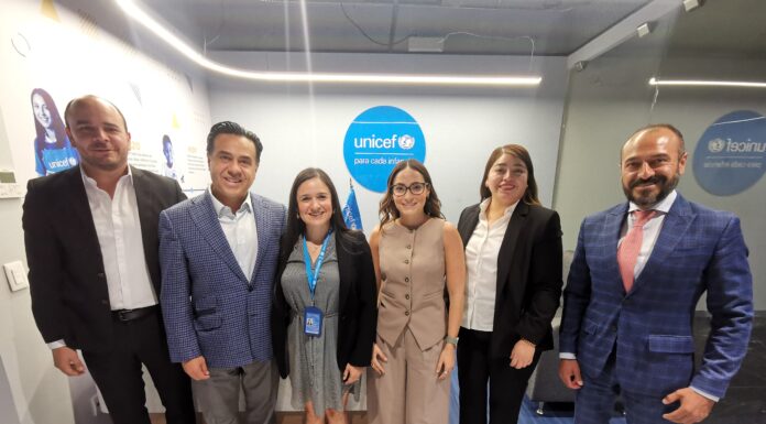 Presenta Luis Nava ante UNICEF el programa Contigo y tu Bebé
