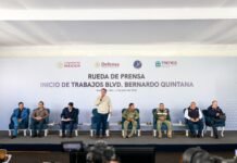 Presenta AMEQ estrategia integral de movilidad por las obras del Tren México–Querétaro en Blvd. Bernardo Quintana
