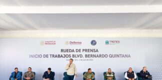 Presenta AMEQ estrategia integral de movilidad por las obras del Tren México–Querétaro en Blvd. Bernardo Quintana