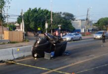 Fatal accidente en la carretera libre a Celaya deja una mujer sin vida