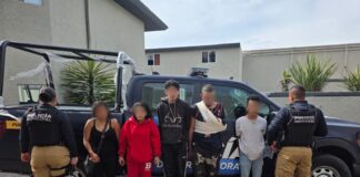 Seis detenidos tras persecución en Paseo Constituyentes; viajaban en vehículo con reporte de robo