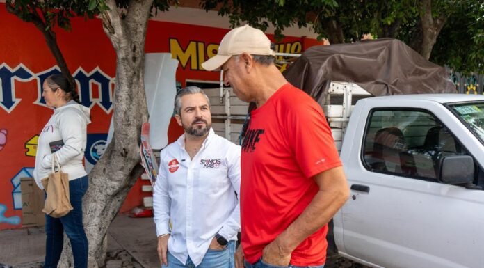 Adrián Alvaradejo y el Comité Municipal del PRIrecorren comunidades de Corregidora paraescuchar de frente a las familias
