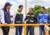 Chepe Guerrero y Eric Gudiño supervisan el funcionamiento del cárcamo de Puerta Real II