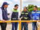 Chepe Guerrero y Eric Gudiño supervisan el funcionamiento del cárcamo de Puerta Real II