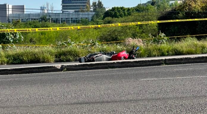 Fatal accidente cobra la vida de un motociclista en Boulevard Bernardo Quintana