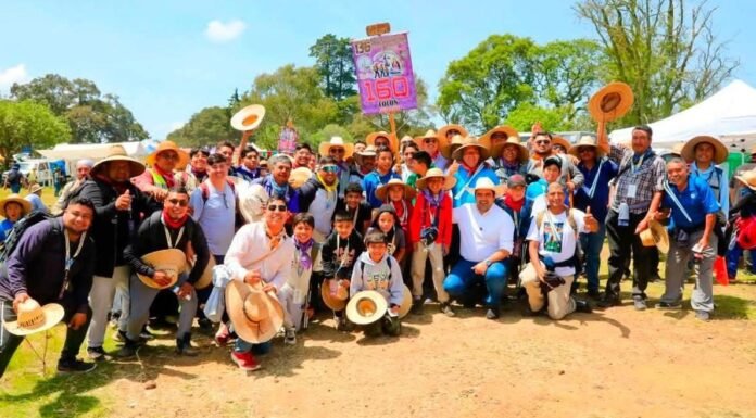 Acude Gaspar Trueba a un Encuentro con Peregrinos Colonenses