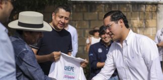 Chepe Guerrero encabeza jornada de limpieza en el fraccionamiento Punta Esmeralda