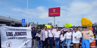 Comerciantes de “El Poder del Comercio” marchan para exigir reconocimiento y diálogo con el Municipio de Querétaro