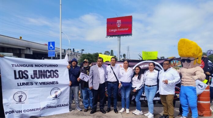 Comerciantes de “El Poder del Comercio” marchan para exigir reconocimiento y diálogo con el Municipio de Querétaro