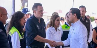 Supervisa Gobernador rehabilitación de Avenida Candiles