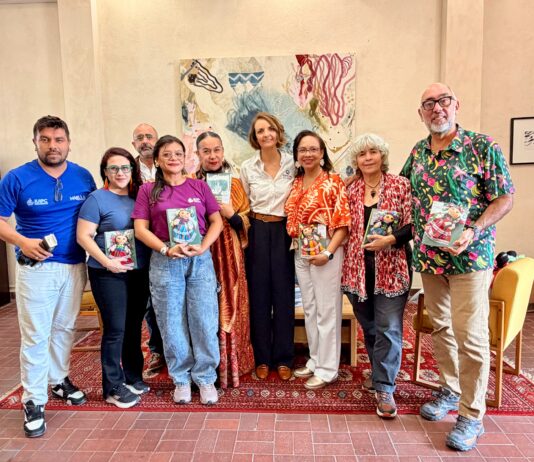 Fortalece SECULT colaboración con universidad de las Culturas y las Artes Populares de Colombia