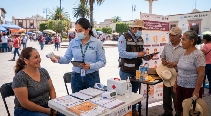 Continúa SESA con vigilancia epidemiológica de enfermedades durante la temporada de calor