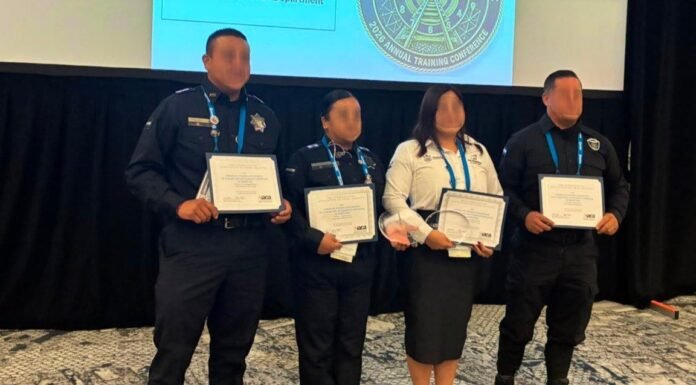 Policía Estatal de Querétaro, única corporación de Latinoamérica premiada internacionalmente en análisis e inteligencia policial