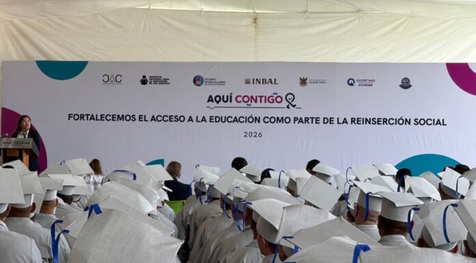 La educación amplía oportunidades de desarrollo para 597 personas privadas de la libertad en Querétaro