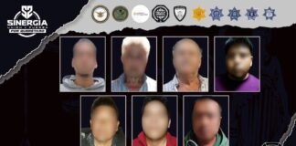 Sinergia por Querétaro realiza operativos simultáneos; hay siete detenidos y armas aseguradas