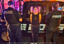 DETIENEN A MUJER CON PELIGROSA ARMA EN EL CENTRO DE QUERÉTARO