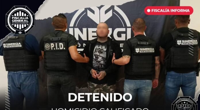 Detienen a “El Toto”, señalado como generador de violencia, por homicidio en Corregidora