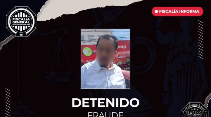 Detienen a “El Notario” por presunto fraude en trámite de escrituración en El Marqués