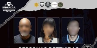 Cateos simultáneos de Sinergia dejan tres detenidos y más de 300 dosis de narcótico aseguradas en Querétaro