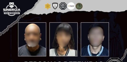 Cateos simultáneos de Sinergia dejan tres detenidos y más de 300 dosis de narcótico aseguradas en Querétaro
