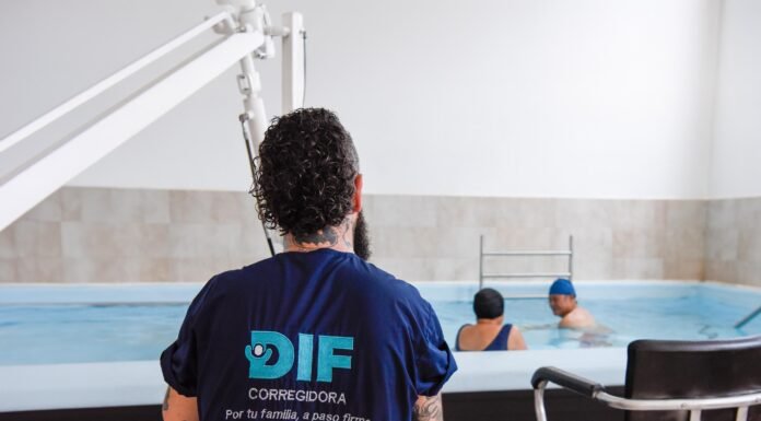 UBR Corregidora brinda cerca de 400 sesiones de hidroterapia a bajo costo y beneficia a 55 pacientes